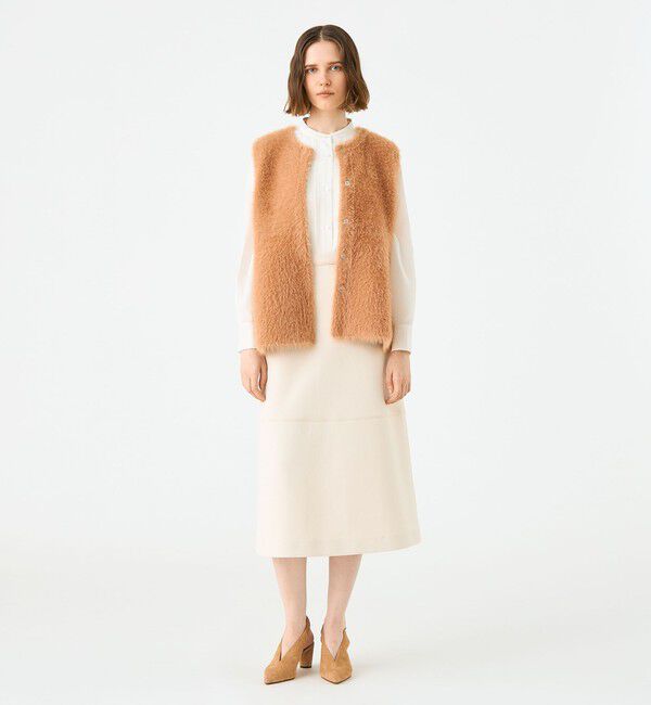 フェザーヤーン ペプラムベスト（Ballsey）｜ルミネのファッション通販