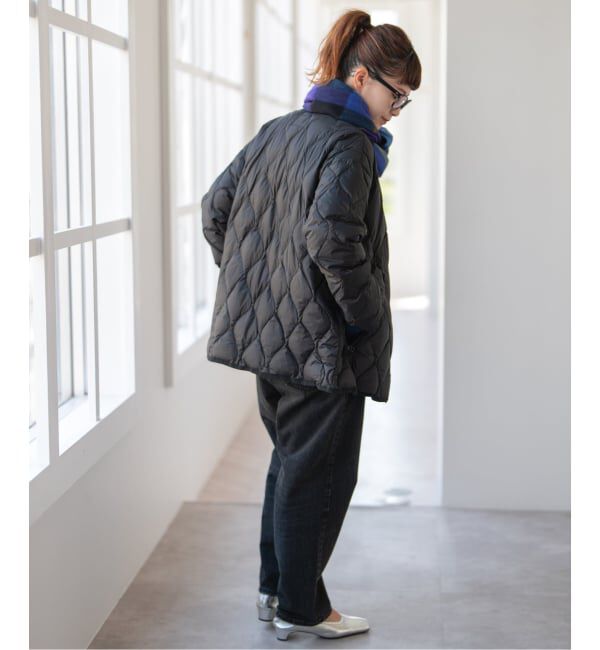 Spick and Span「《追加予約》TAION / タイオン *Spick別注キルティングブルゾン」|ダウン|