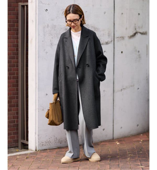 ≪追加≫SUPER160'sダブルブレストコート 4（FRAMeWORK）｜ルミネの