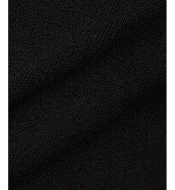 ADAM ET ROPE'「【WEB限定】・【サステナブル】セレクトネックウェーブボタンカーディガン」|カーディガン|