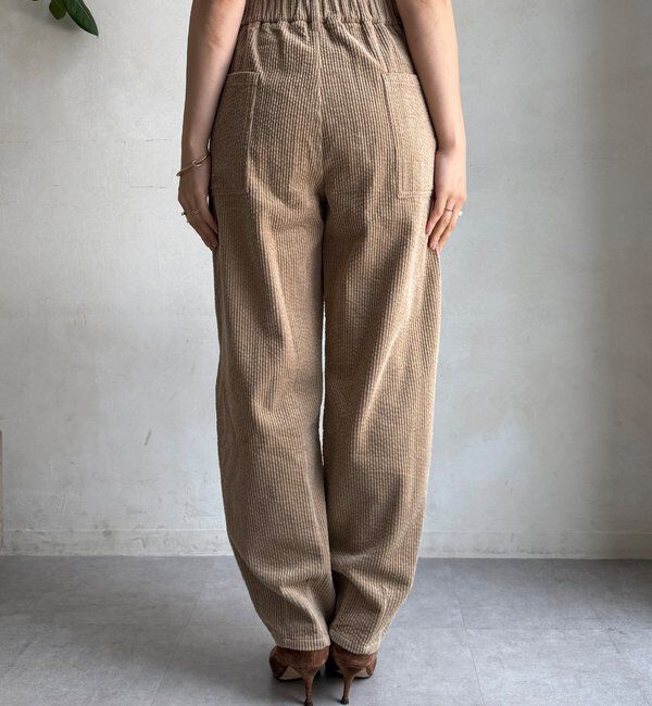  「【WEB限定】コーデュロイワイドパンツ」|チノ|
