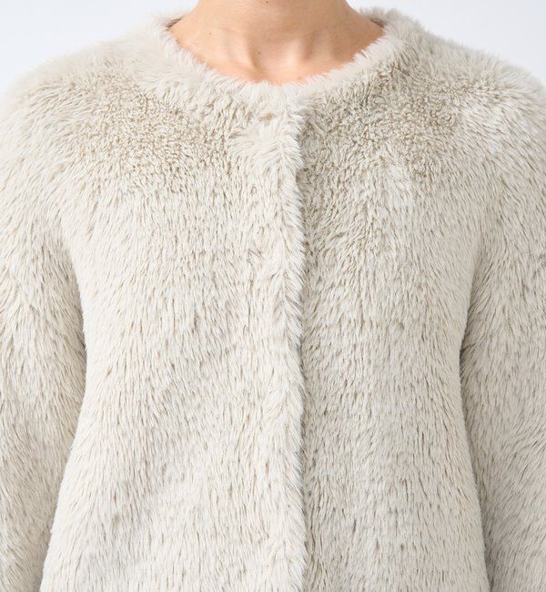  「【リバイバル/着映え】ダブルフェイスシャギーカーデ・2」|カーディガン|