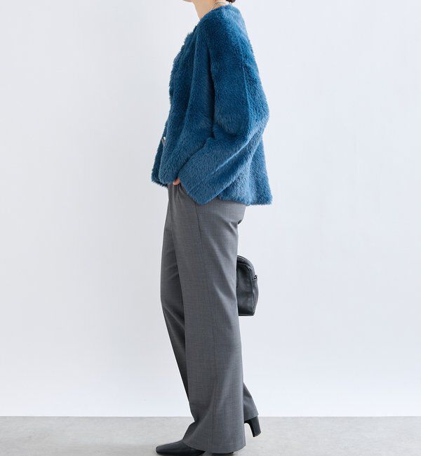  「【リバイバル/着映え】ダブルフェイスシャギーカーデ・2」|カーディガン|