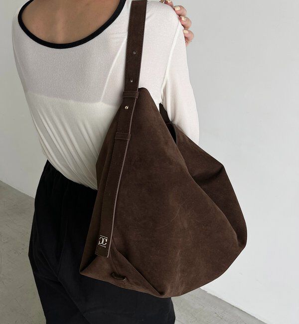  「【WEB限定カラー・ブラック/大容量】2WAYワンハンドルバッグ」|トートバッグ|