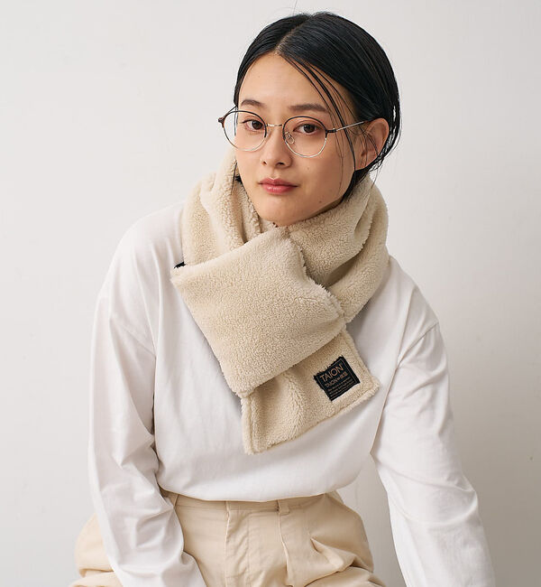 collex「【TAION】ミリタリー リバーシブル ダウンマフラー」|マフラー|