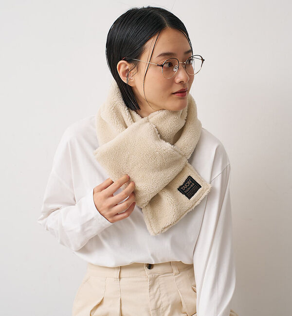 collex「【TAION】ミリタリー リバーシブル ダウンマフラー」|マフラー|