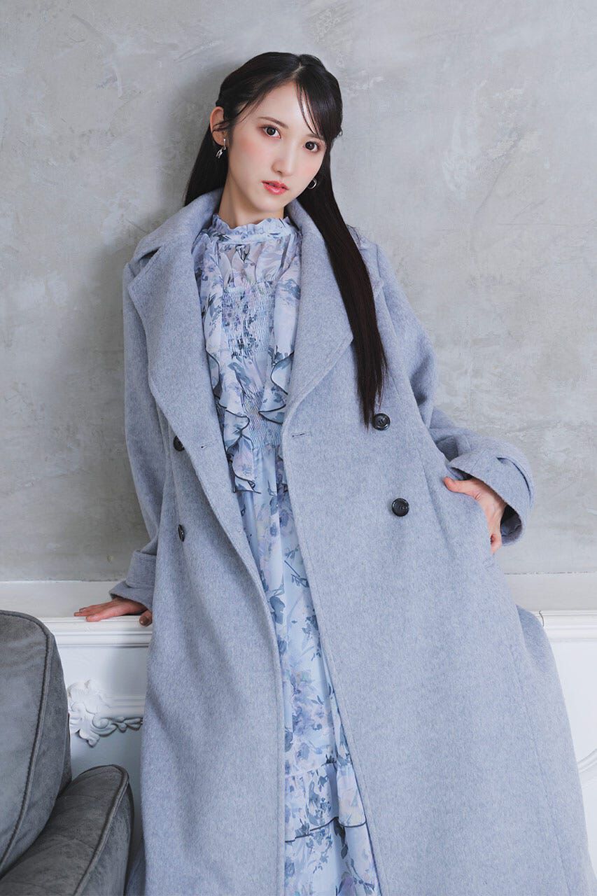 rienda「ダブルカラーシェイプドチェスターコート」|その他|