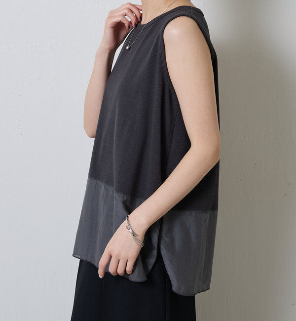  「【C&prime;NOTE/ノート】【新色登場】裾シアータンクトップ」|Tシャツ・カットソー|