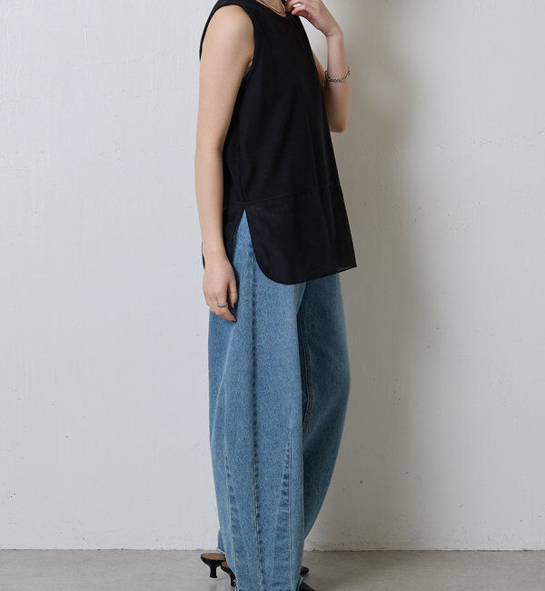  「【C&prime;NOTE/ノート】【新色登場】裾シアータンクトップ」|Tシャツ・カットソー|