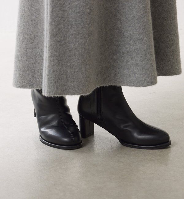  「【PAPILLONNER/パピヨネ】ラウンドトゥショートブーツ」|ショートブーツ|