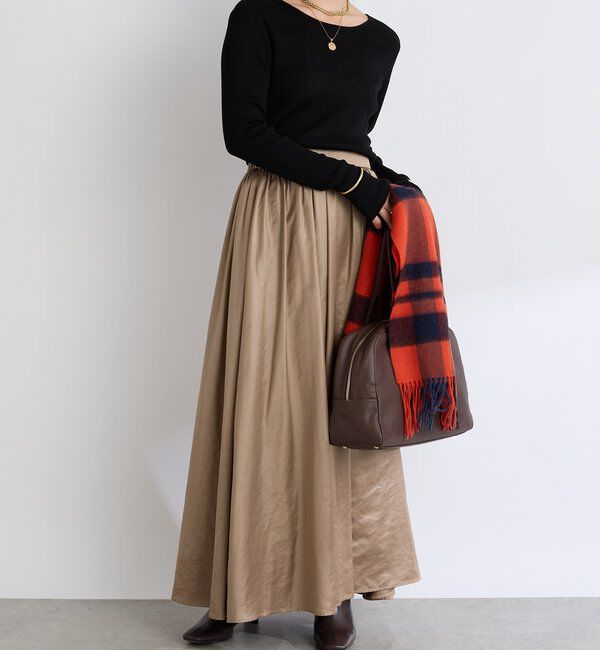  「【秋冬の差し色に】ウールカラーチェックストール」|ストール|