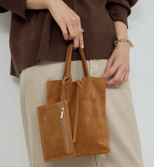  「【MILLELA FIRENZE】MINIトート／別注」|トートバッグ|キャメル