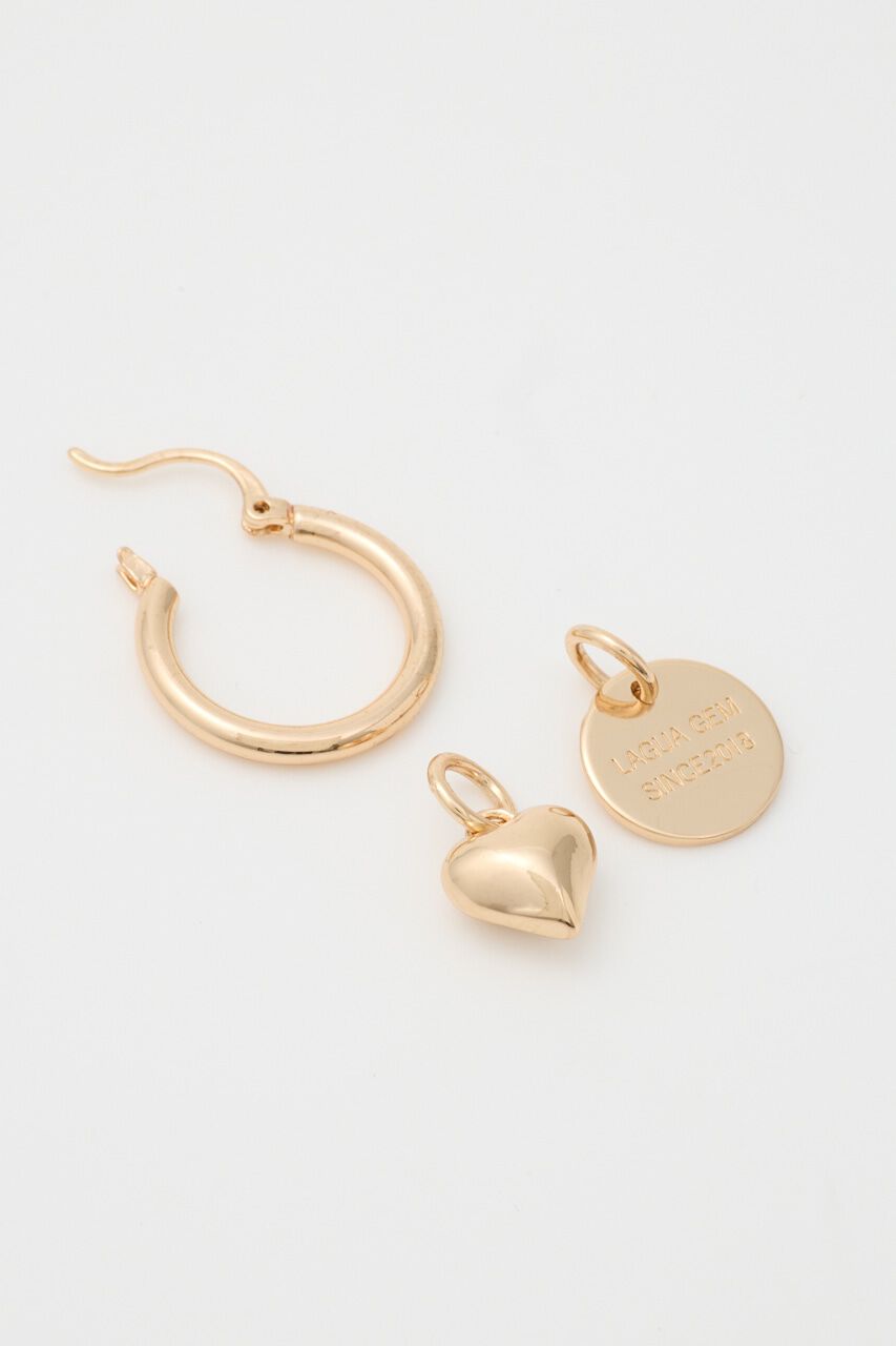 LAGUA GEM「CHARM RING ピアス」|ピアス|
