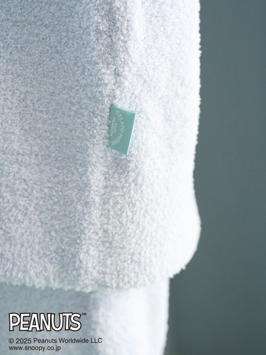 gelato pique「【PEANUTS】【ONLINE限定】オリジナルアート ジャガードプルオーバー＆ロングパンツセット」|ルームウェア|