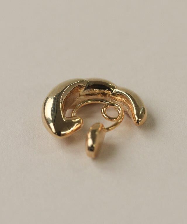  「Bubbloop ひねり風イヤリング ノンホールピアス」|イヤリング|