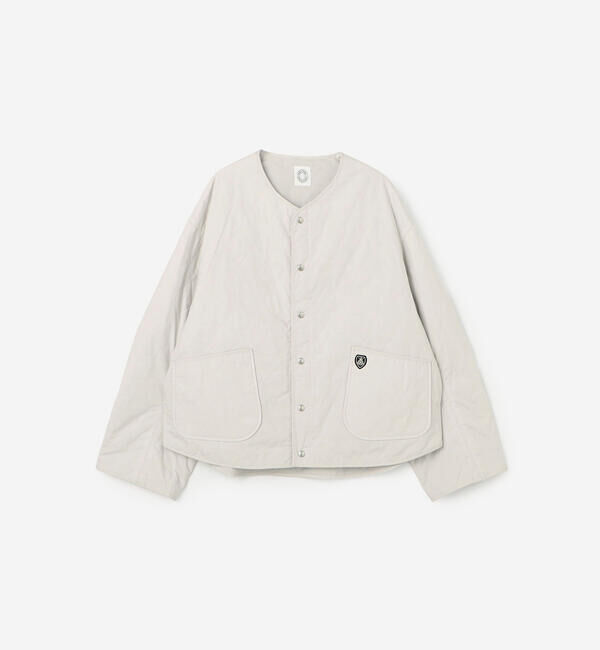 ORCIVAL | ノーカラー キルティングジャケット WOMEN（ORCIVAL