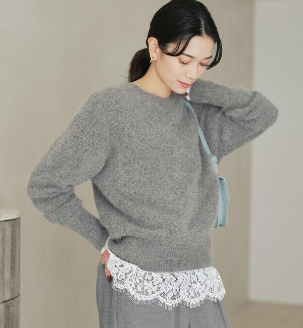 結論シリーズ】ふれてヘアリーニット（UNITED ARROWS green label