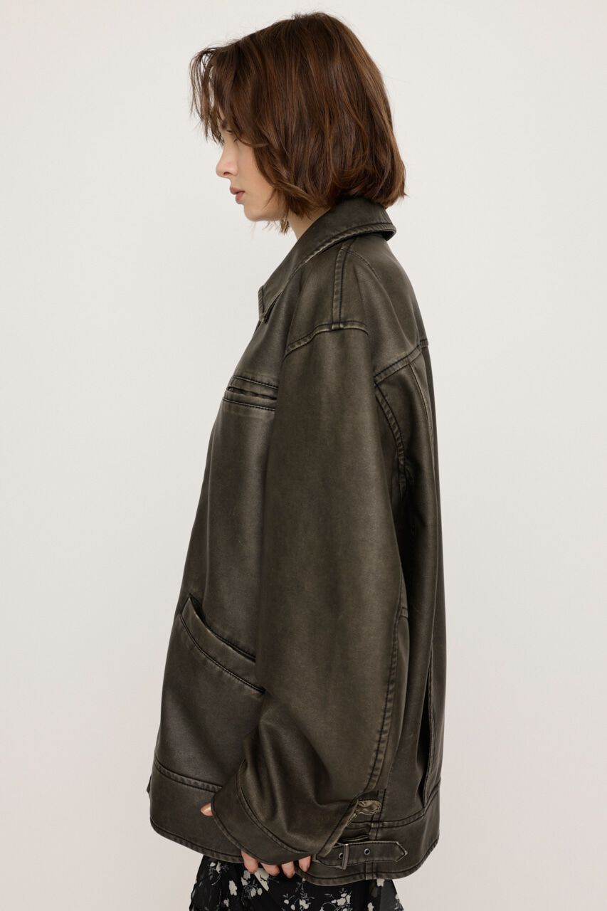 VINTAGE BOXY F／LEATHER ジャケット（SLY）｜ルミネのファッション