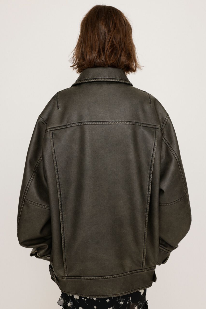 VINTAGE BOXY F／LEATHER ジャケット（SLY）｜ルミネのファッション