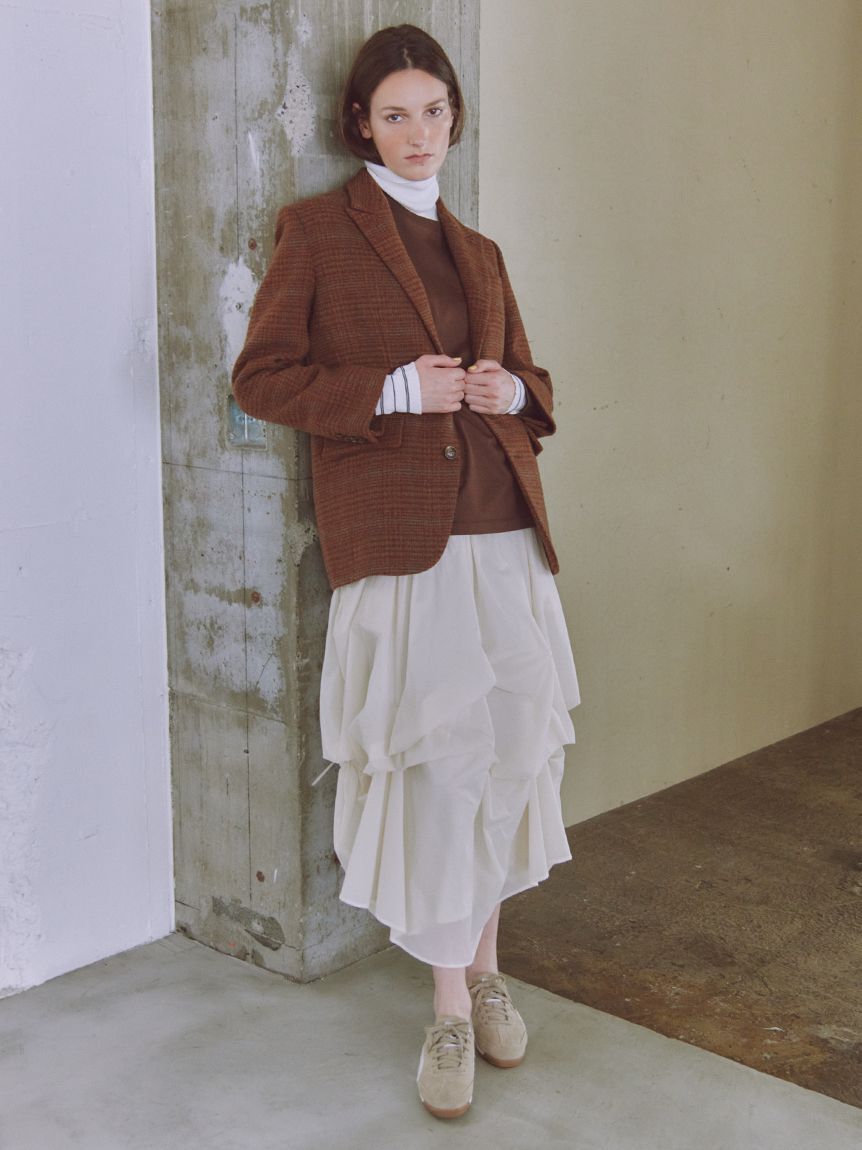 ウールチェックジャケット（emmi atelier）｜ルミネのファッション通販