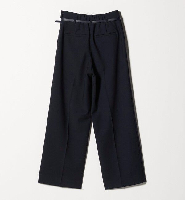 size SHORT/TALLあり］ダブルクロス ワイド パンツ ウォッシャブル