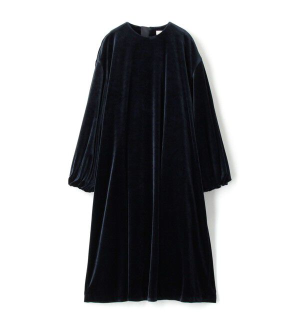 ストレッチベロア ボリュームスリーブワンピース（Ballsey）｜ルミネの