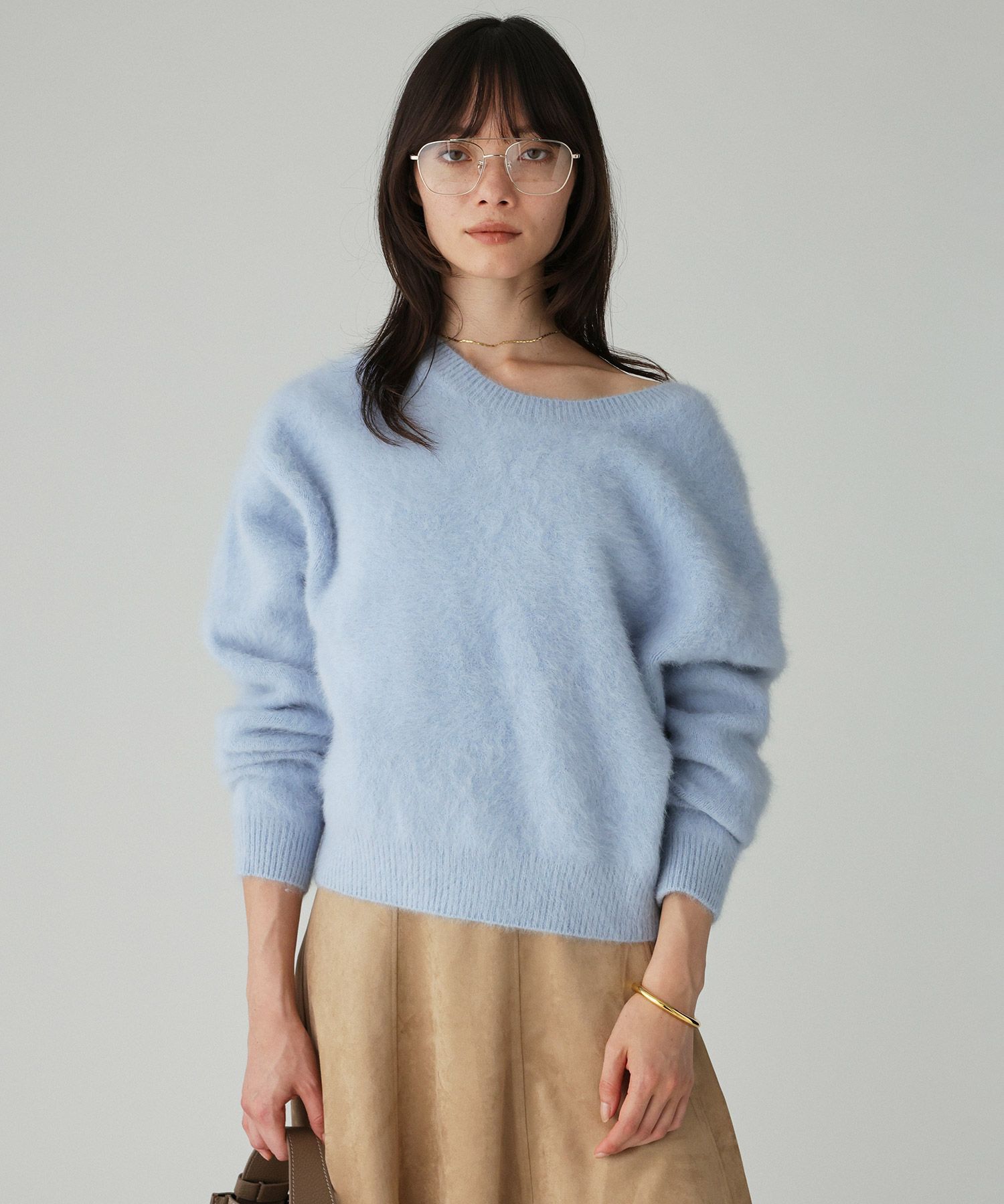 FOXカシミヤ2WAYプルオーバー（BABYLONE）｜ルミネのファッション通販