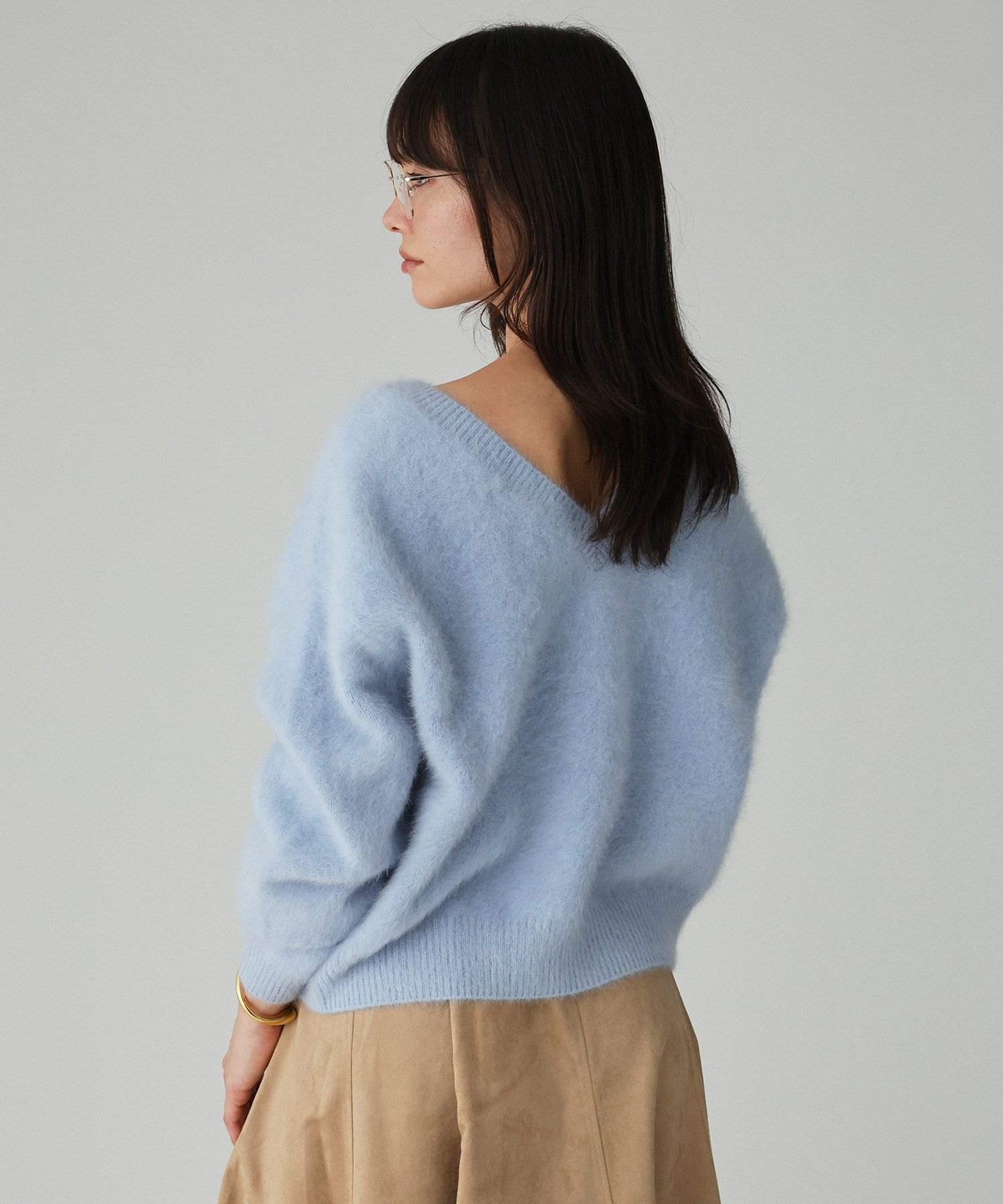 FOXカシミヤ2WAYプルオーバー（BABYLONE）｜ルミネのファッション通販