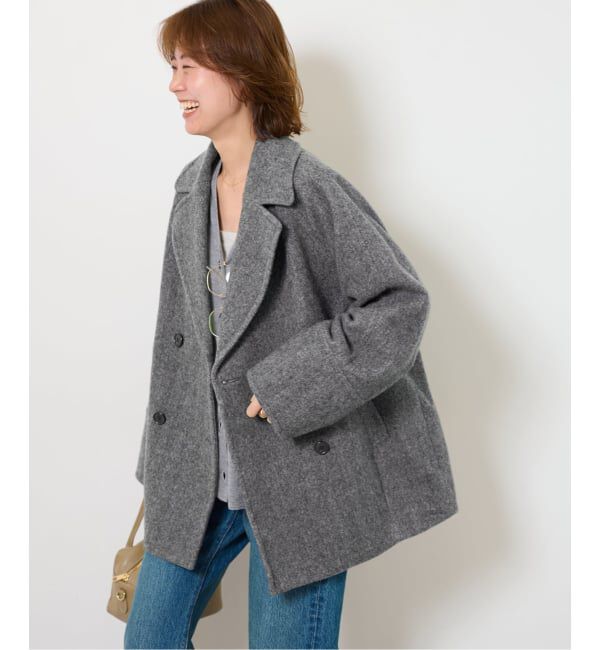 追加》尾州ウールスーパー100モッサPコート（JOURNAL STANDARD relume