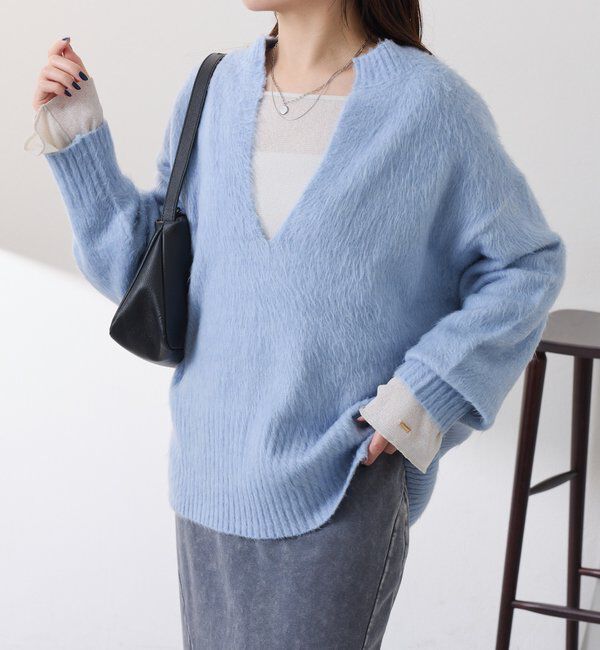 COLLAGE GALLARDAGALANTE エアリー深Vニット COLLAGE GALLARDAGALANTE｜エアリー深Vニット | Rakuten Fashion(楽天
