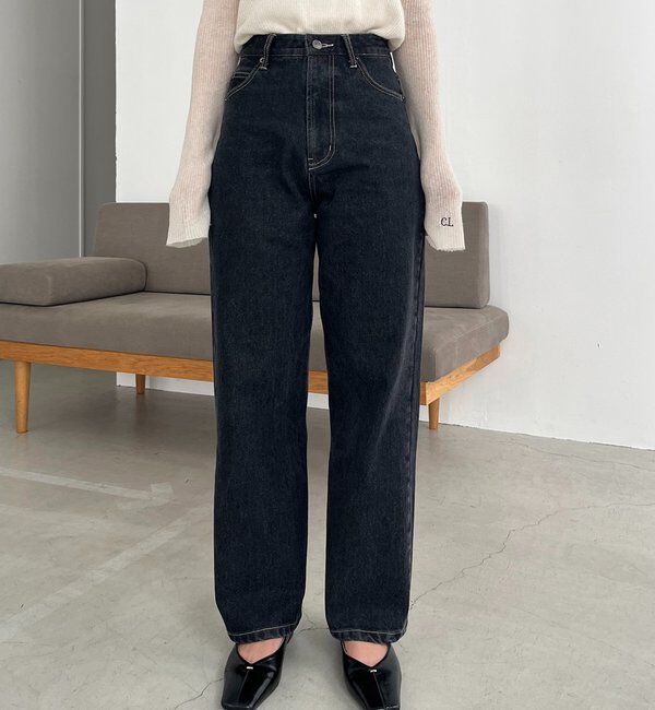 新色/人気アイテムがアップグレード】13ozハイウエストストレート