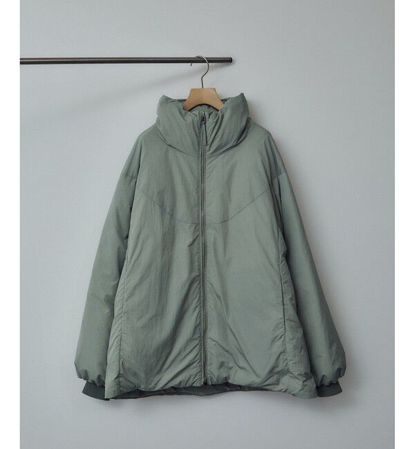 GREENDOWN（グリーンダウン）][撥水加工]スタンドカラーダウン