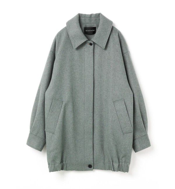 mizuiro ind　ミズイロインド　ウール　ハリントンジャケット mizuiro ind ウールハリントンジャケット（mizuiro ind）｜ルミネの