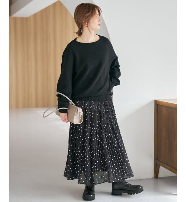 Spick and Span「ニュアンスコクーンシルエットニット」|ニット・セーター|