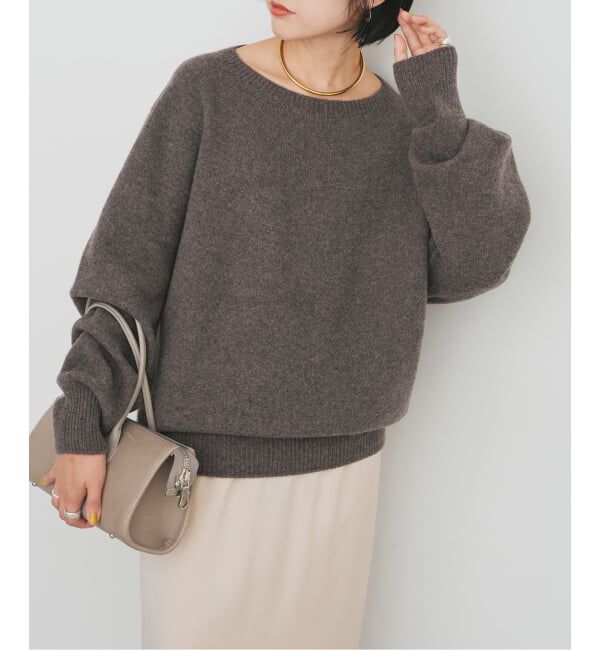 Spick and Span「ニュアンスコクーンシルエットニット」|ニット・セーター|