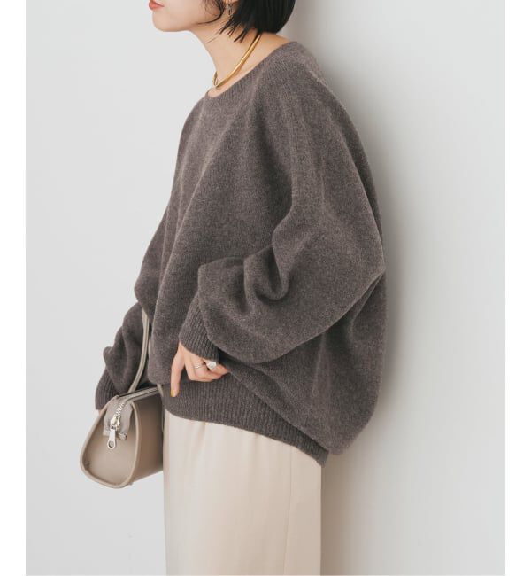 Spick and Span「ニュアンスコクーンシルエットニット」|ニット・セーター|