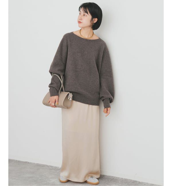 Spick and Span「ニュアンスコクーンシルエットニット」|ニット・セーター|