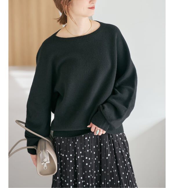 Spick and Span「ニュアンスコクーンシルエットニット」|ニット・セーター|