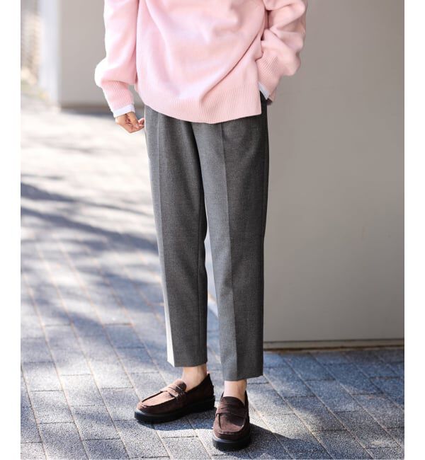 FRAMeWORK「≪追加≫T/R両面起毛パンツ 2」|スラックス|