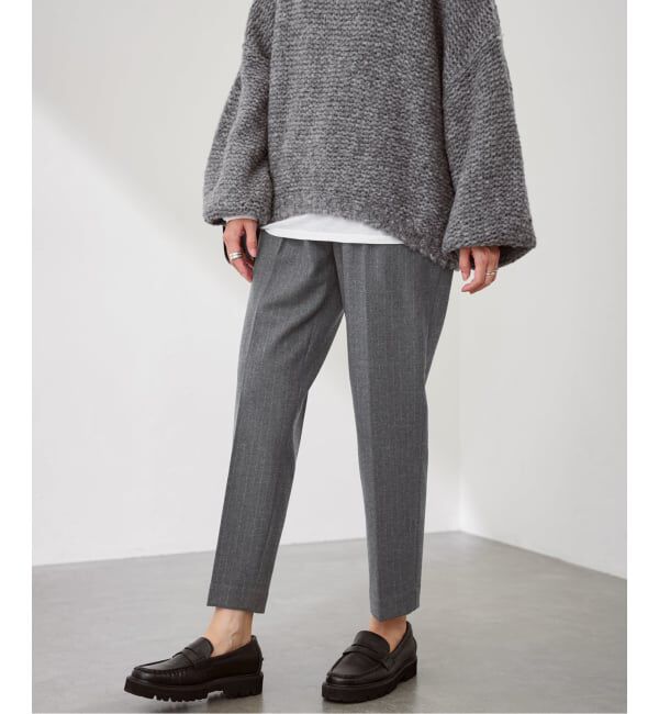 FRAMeWORK「≪追加≫T/R両面起毛パンツ 2」|スラックス|