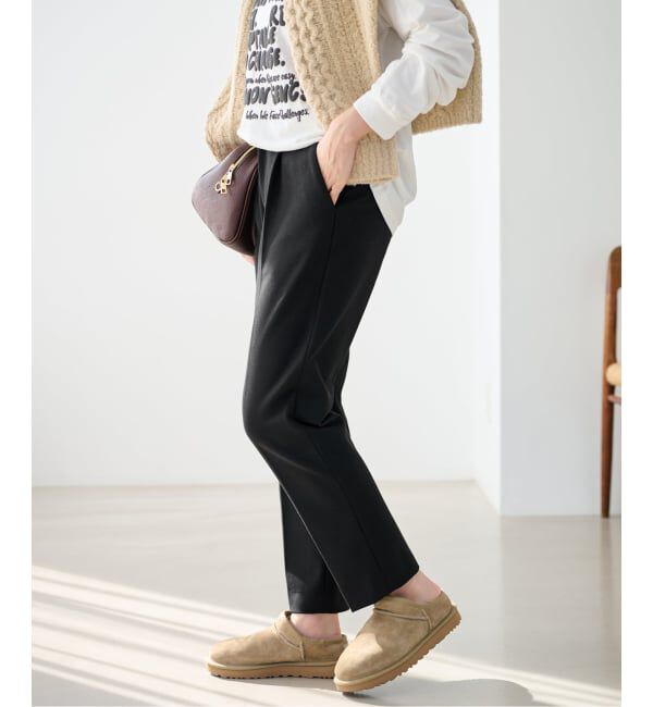 FRAMeWORK「≪追加≫T/R両面起毛パンツ 2」|スラックス|