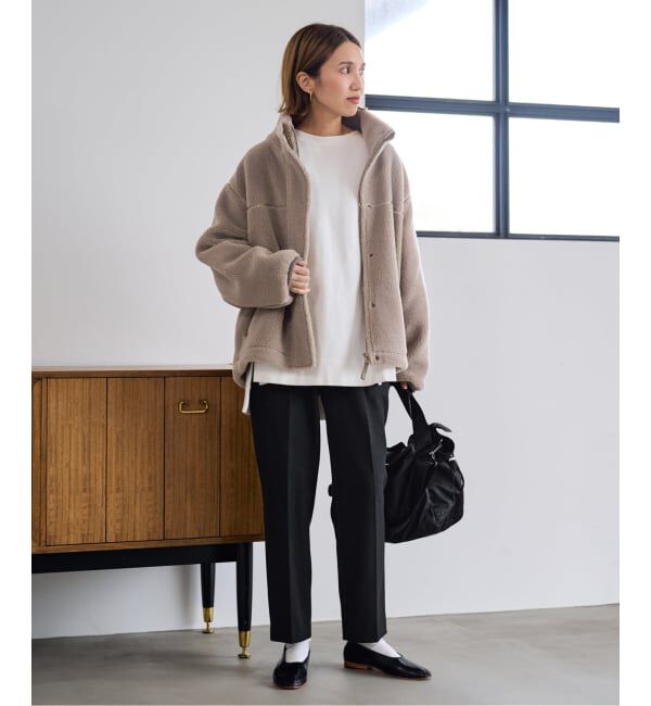 FRAMeWORK「≪追加≫T/R両面起毛パンツ 2」|スラックス|