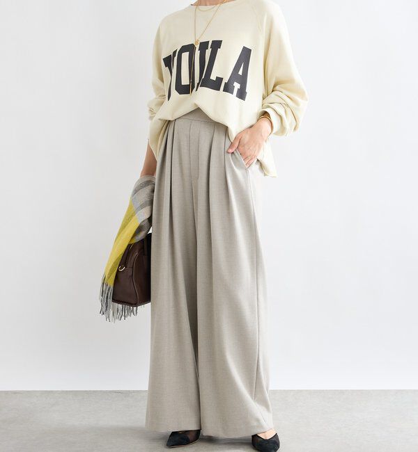  「予約【新色追加/Yossshiiii企画】ワイドロゴカットオフスエット」|Tシャツ・カットソー|