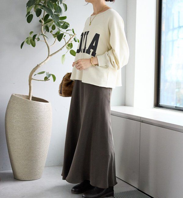  「予約【新色追加/Yossshiiii企画】ワイドロゴカットオフスエット」|Tシャツ・カットソー|