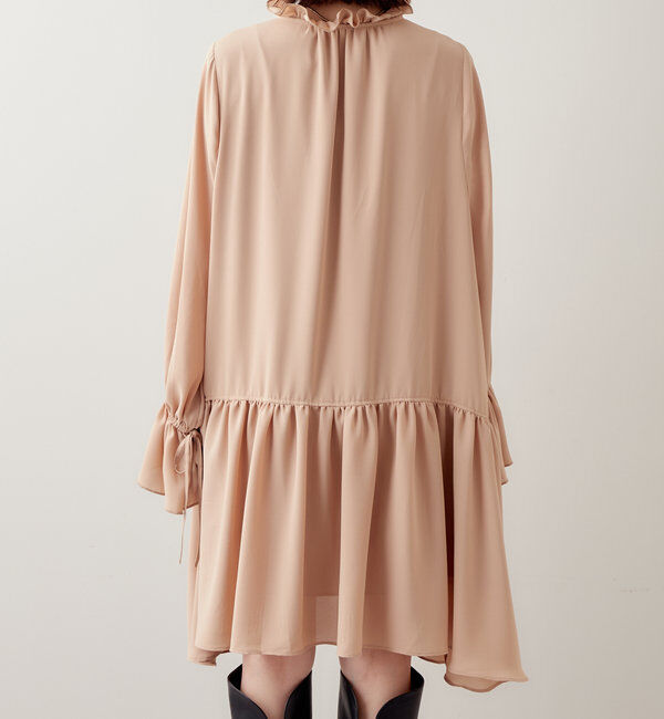 ジョーゼットフリルミニワンピース｜ルミネのファッション通販