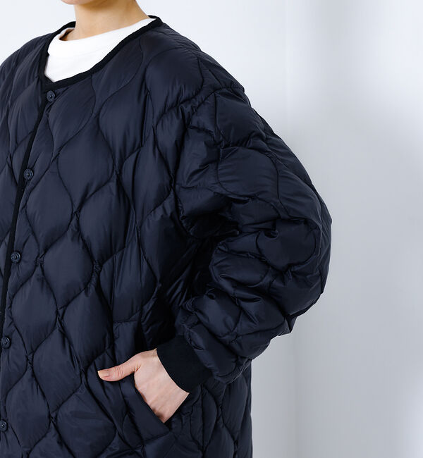 collex「【TAION】 オーバーサイズ ダウン ロングジャケット」|ダウン|