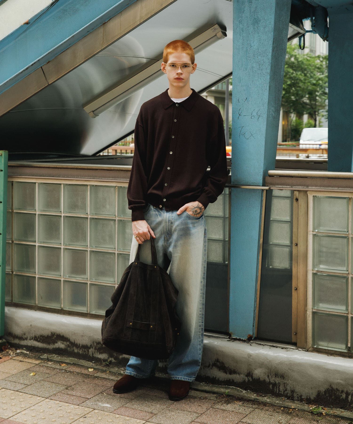 別注』crepuscule×URBAN RESEARCH H-G Knit Shirts（URBAN RESEARCH