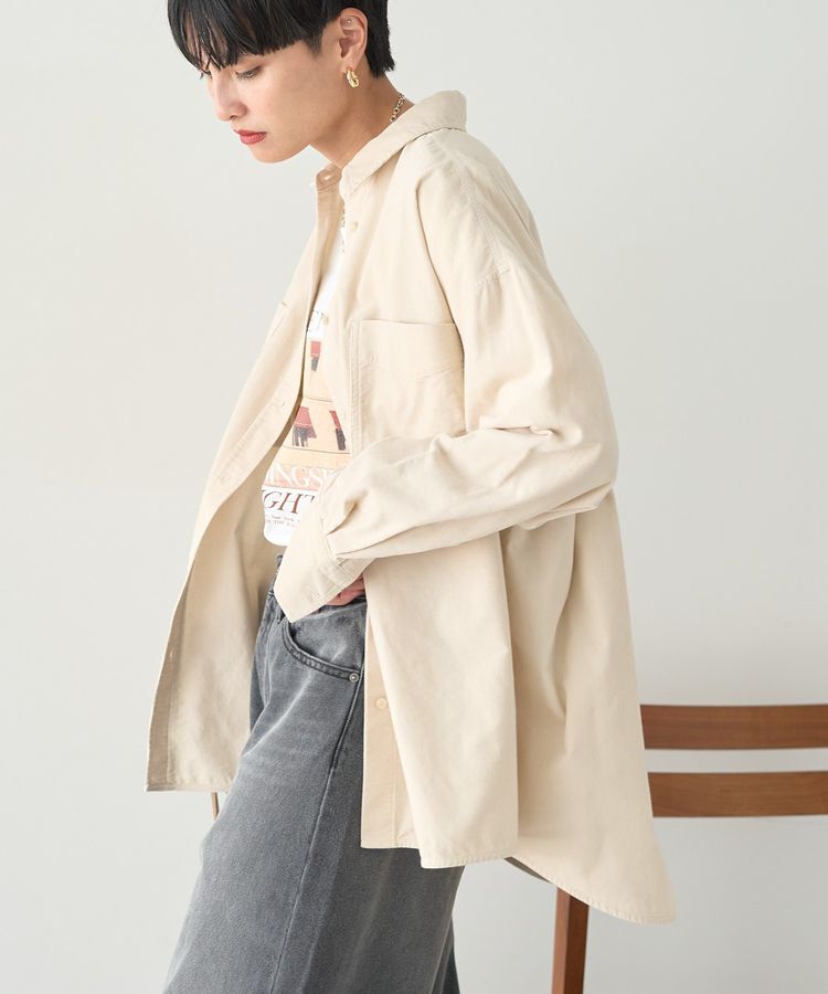 AMERICAN HOLIC「Wポケットコーデュロイシャツ」|シャツ・ブラウス|