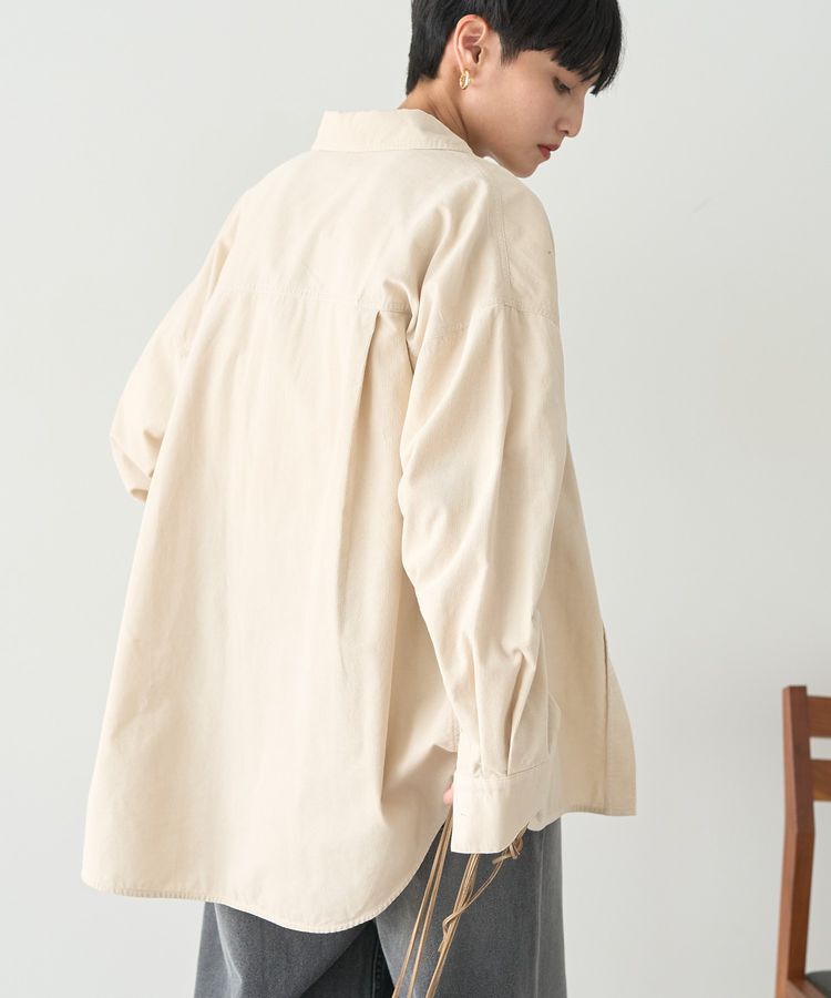 AMERICAN HOLIC「Wポケットコーデュロイシャツ」|シャツ・ブラウス|