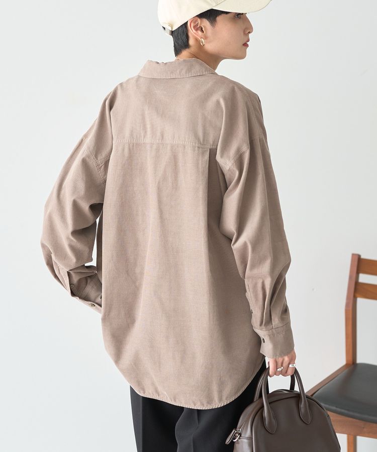 AMERICAN HOLIC「Wポケットコーデュロイシャツ」|シャツ・ブラウス|